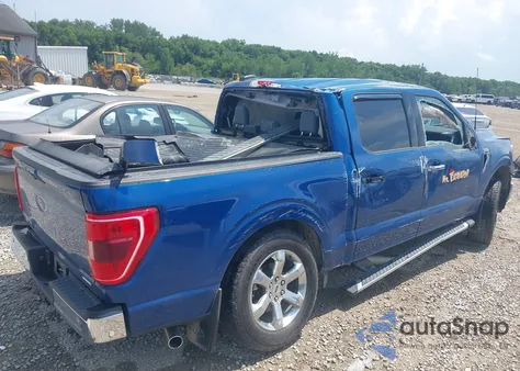 2022 Ford F150 Supercrew из США, поврежденный, VIN 1FTFW1E88NKD97983